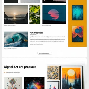 newsletter related to digital art products and business