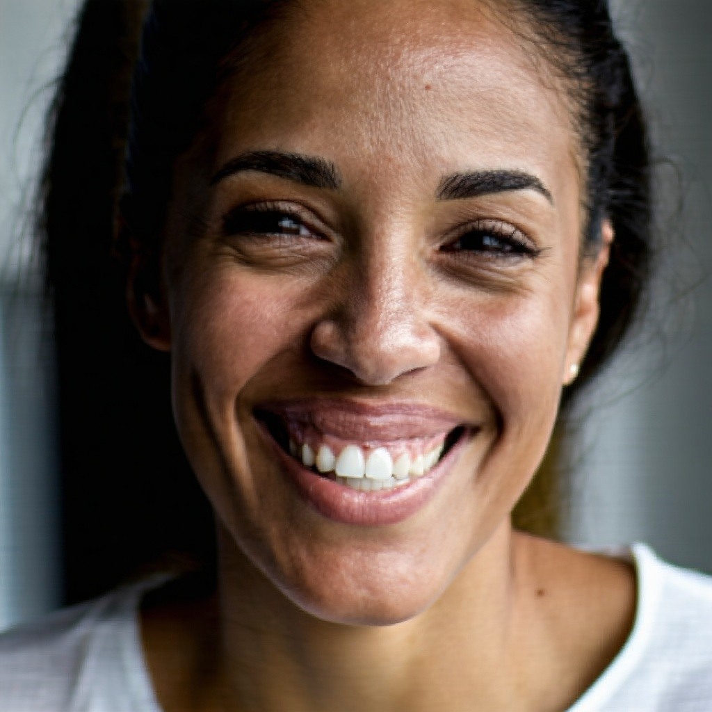 photo of womans face smiling-1